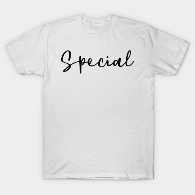 Special Child Tee Shirt Men Women Adult Kids Gift T-Shirt by Freid